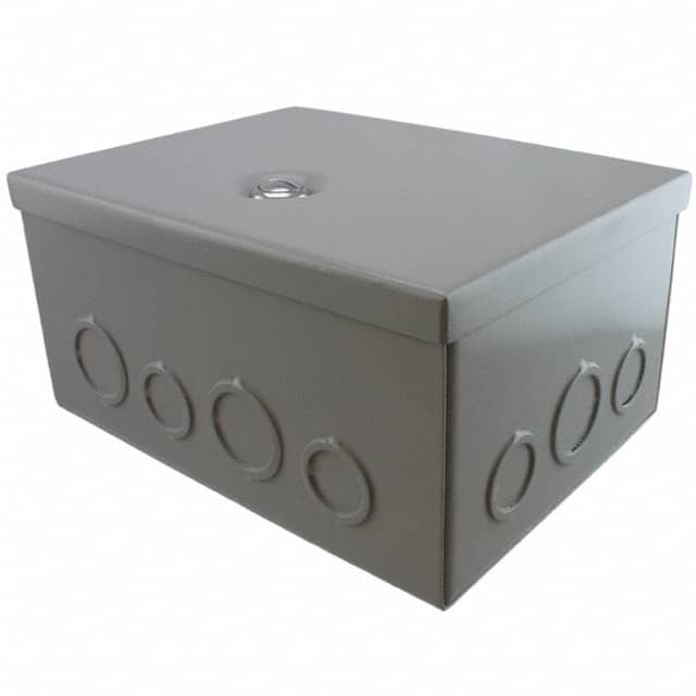 JBH-4956-KO BOX STEEL GRAY 4"L X 6"W
