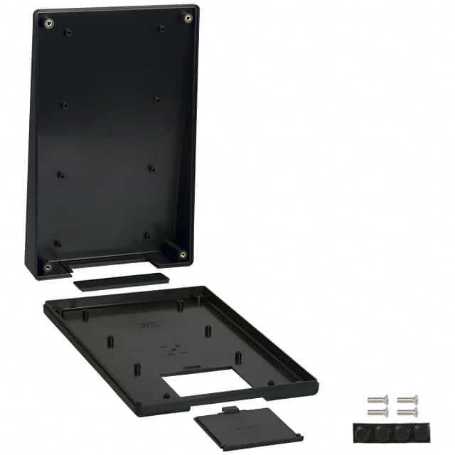 1599KTLBKBAT BOX ABS BLACK 8.661"L X 5.512"W