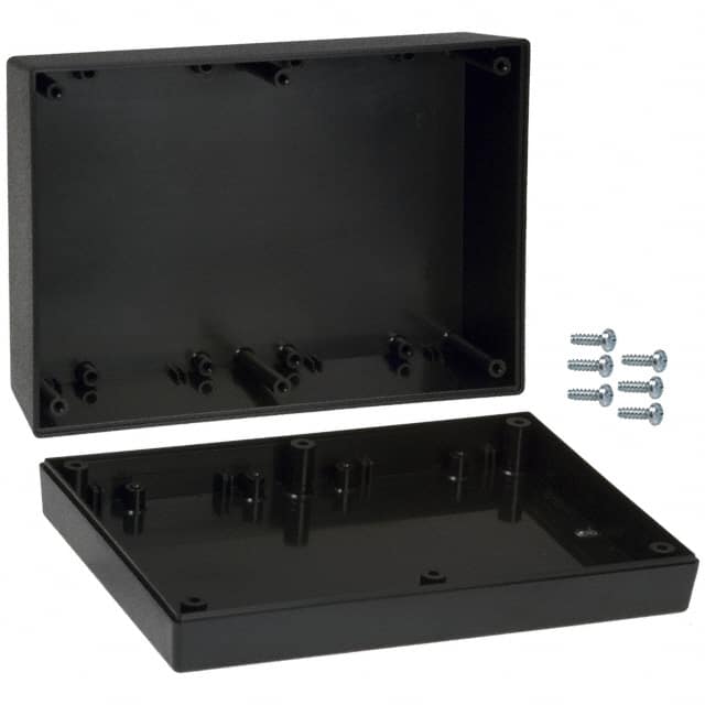 173,BK BOX ABS BLACK 6.880"L X 4.880"W