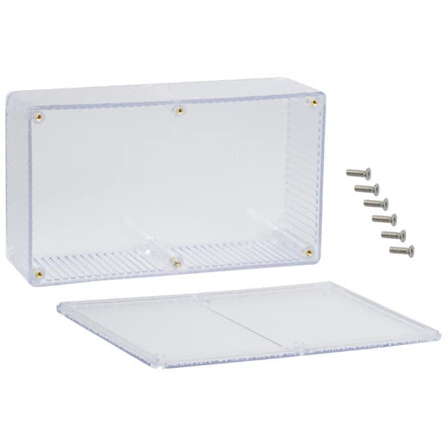 1591ETCL BOX PLSTC TRN CLR 7.48"LX4.33"W