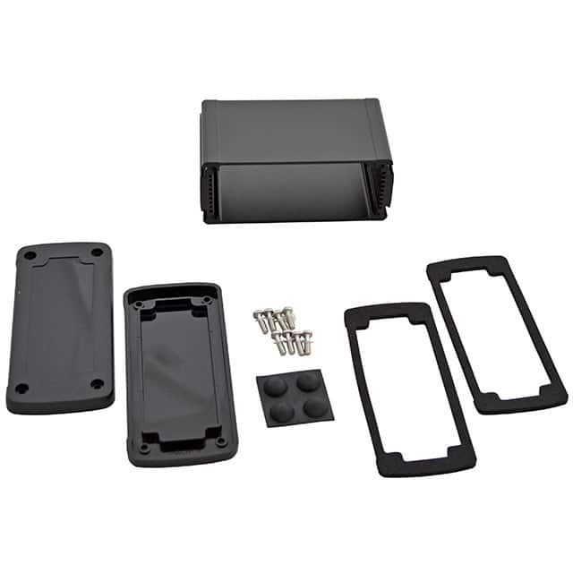 EXN-23356-BKP BOX ALUM BLACK 2.717"L X 4.531"W