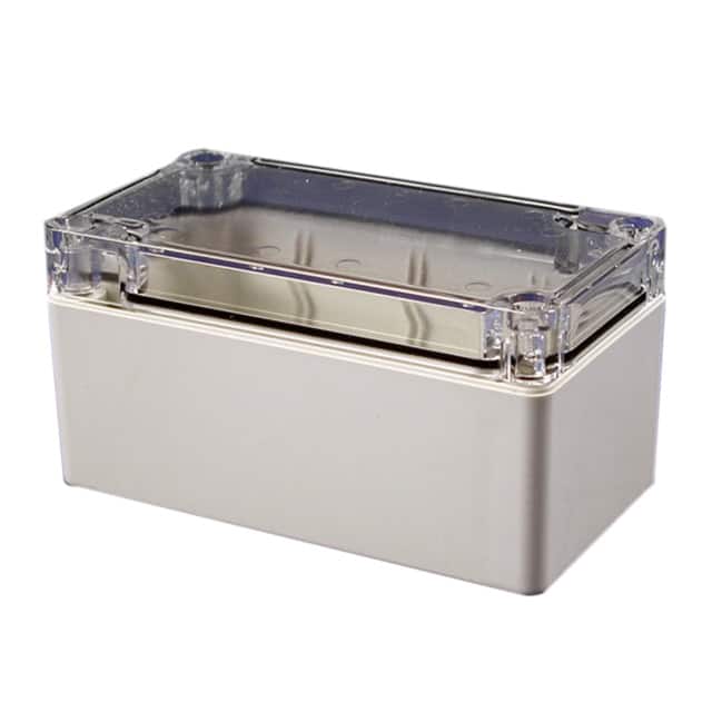 1554D2GYCL BOX PLAS GRAY 4.724"L X 2.559"W
