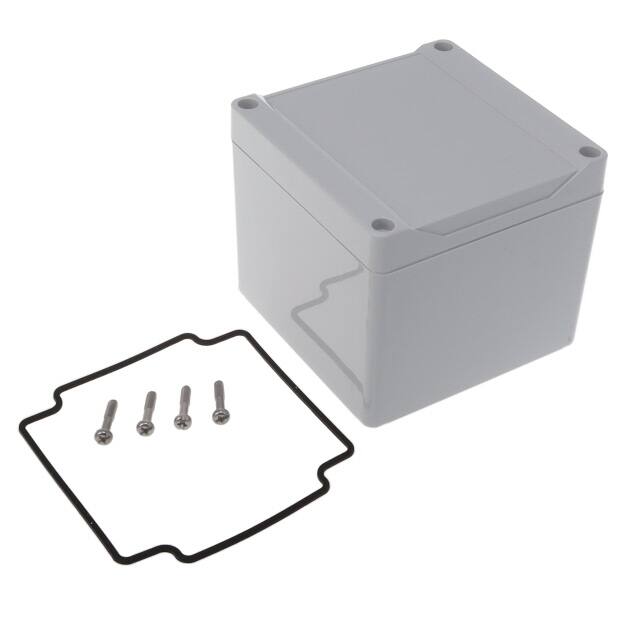 1555LA2GY BOX PLAS GRAY 4.134"L X 4.134"W