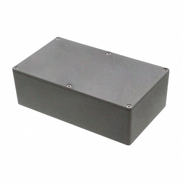 1590RGY BOX ALUM GRAY 7.559"L X 4.370"W