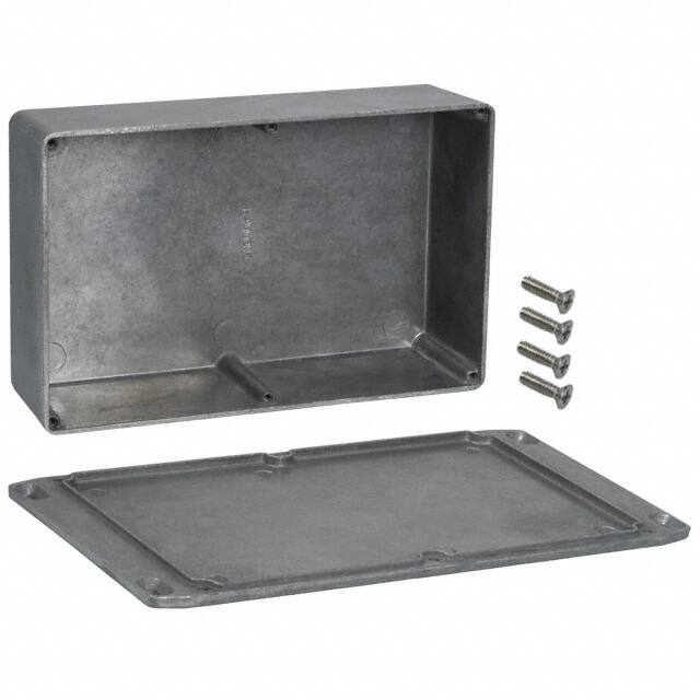 1590DFL BOX ALUM UNPTD 7.402"L X 4.724"W