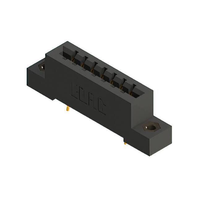 387-014-556-207 CONN EDGE DUAL FMALE 14POS 0.156