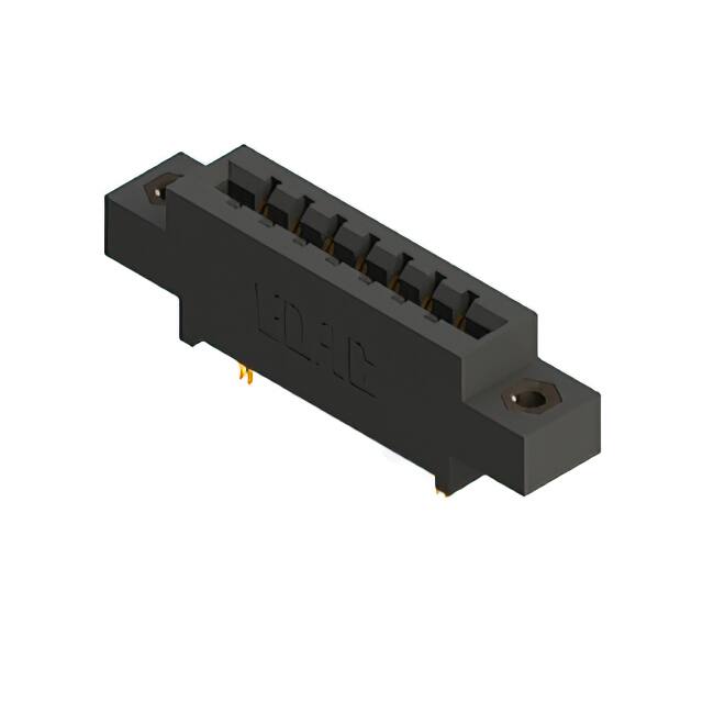 387-014-555-807 CONN EDGE DUAL FMALE 14POS 0.156