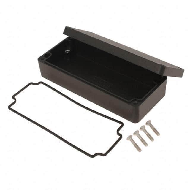 1550Z109BK BOX ALUM BLACK 5.913"L X 2.528"W