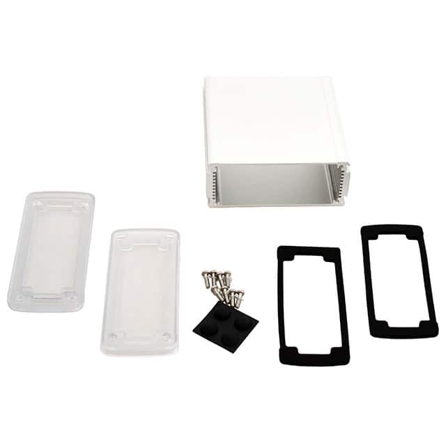 EXN-23357-SVP BOX ALUM CLR/SLV 4.69"L X 4.53"W