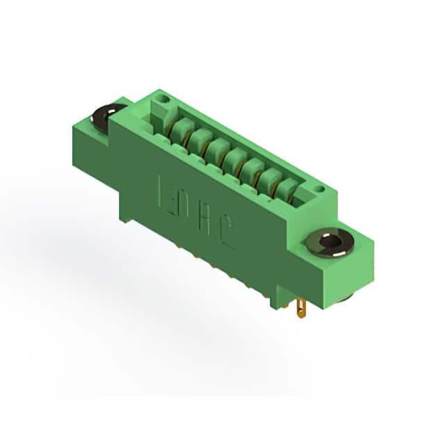 346-008-500-603 CONN EDGE SGL FMALE 8POS 0.125