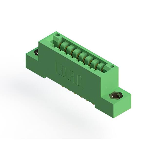 346-008-500-108 CONN EDGE SGL FMALE 8POS 0.125