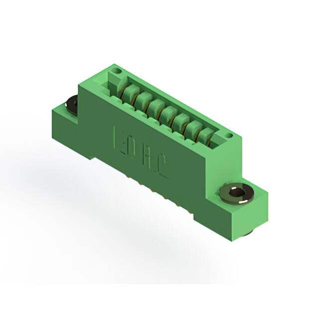346-008-500-103 CONN EDGE SGL FMALE 8POS 0.125