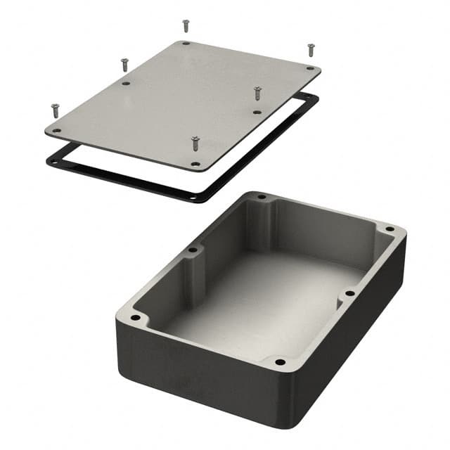 1550WG BOX ALUM UNPTD 8.740"L X 5.748"W