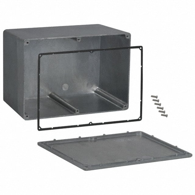 CN-5710 BOX ALUM NAT 6.780"L X 4.772"W