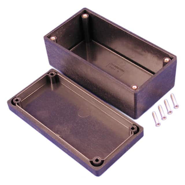 1594RFIDBK BOX ABS BLACK 5.177"L X 2.610"W
