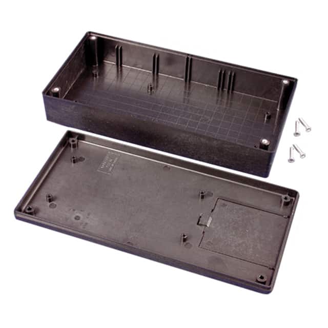 1599RFIHBKBAT BOX PLAS BLK 8.661"L X 4.331"W
