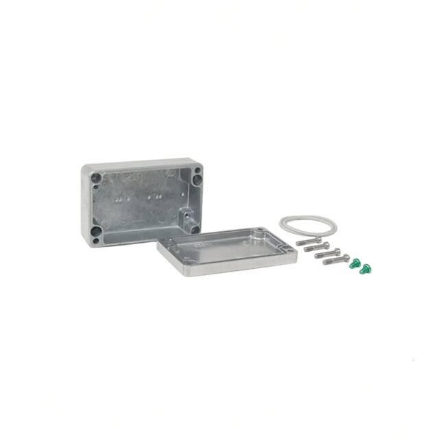 010610038 BOX ALUM UNPAINTED 3.86"LX2.52"W