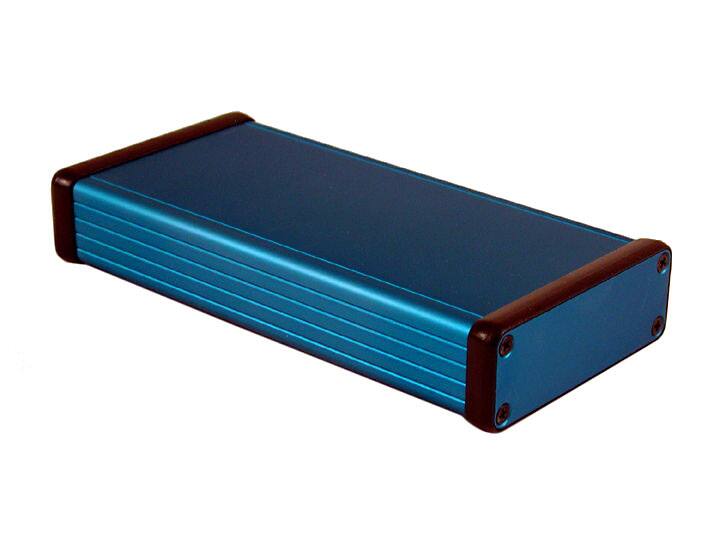 1455J1601BU BOX ALUM BLUE 6.299"L X 3.071"W