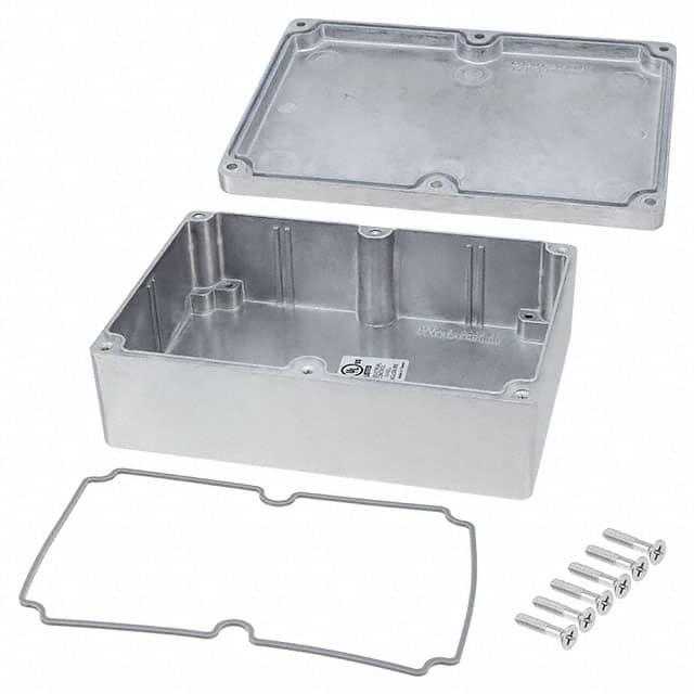 AN-1306-A BOX ALUM NAT 6.730"L X 4.670"W