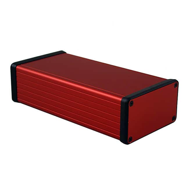 1455K1601RD BOX ALUM RED 6.299"L X 3.071"W