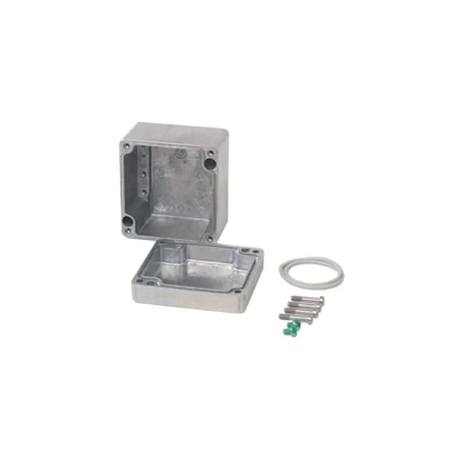 010808068 BOX ALUM UNPAINTED 3.15"LX2.95"W