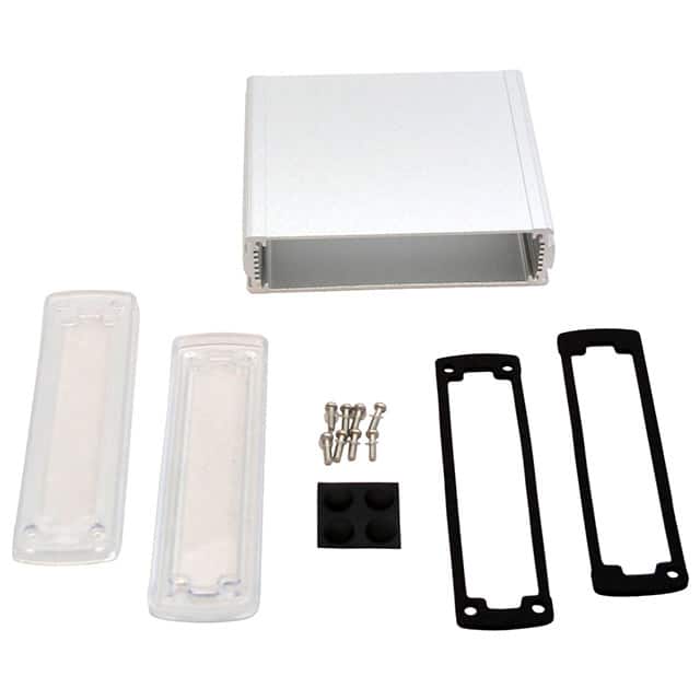 EXN-23360-SVP BOX ALUM CLR/SLV 5.08"L X 5.77"W