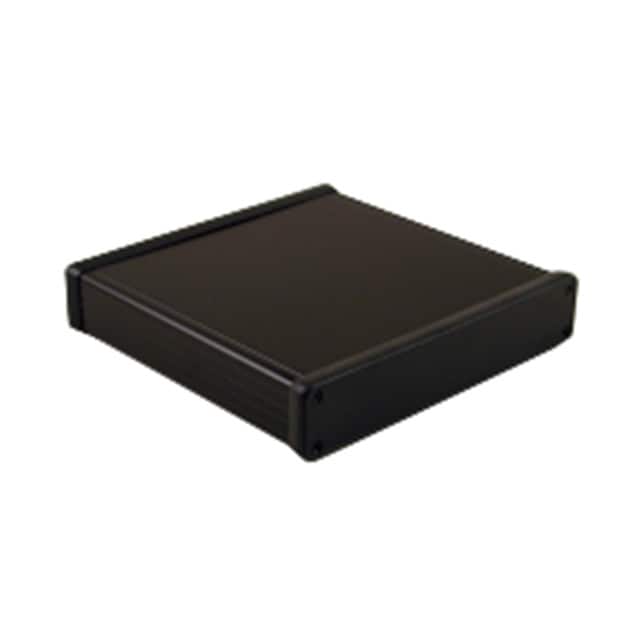 1455R1602BK BOX ALUM BLACK 6.299"L X 6.496"W