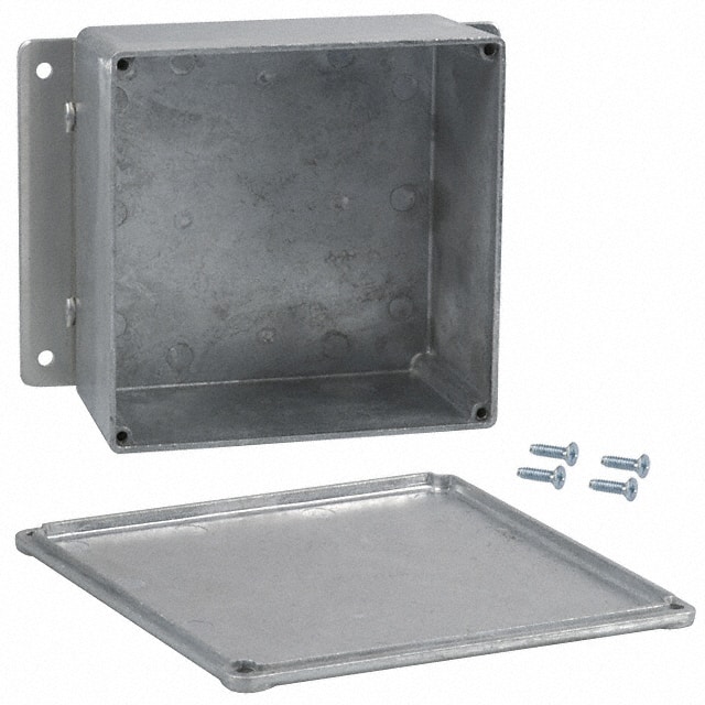 CU-4474 BOX ALUM NAT 4.750"L X 4.750"W