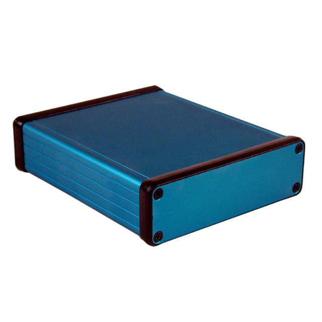 1455L1201BU BOX ALUM BLUE 4.724"L X 4.055"W