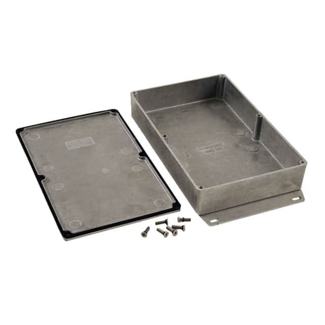 1590WDDF BOX ALUM UNPTD 7.402"L X 4.724"W