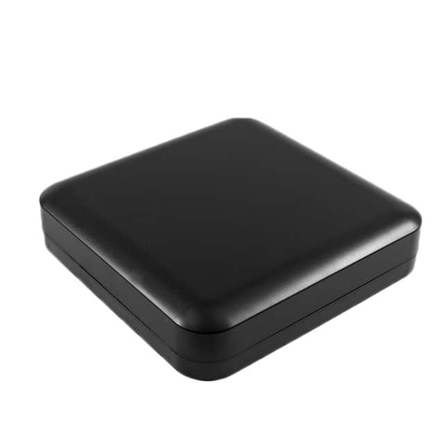 1557HBK BOX ABS BLACK 7.874"L X 7.874"W