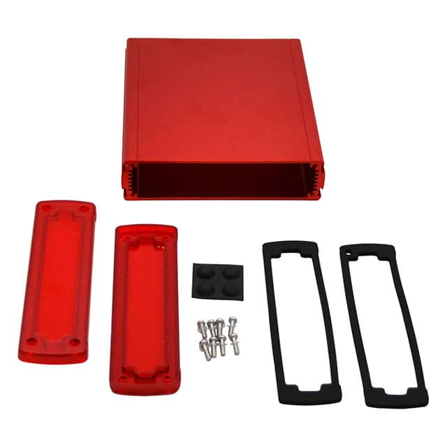 EXN-23361-RDP BOX ALUM IR RED/RED 6.65"LX5.8"W
