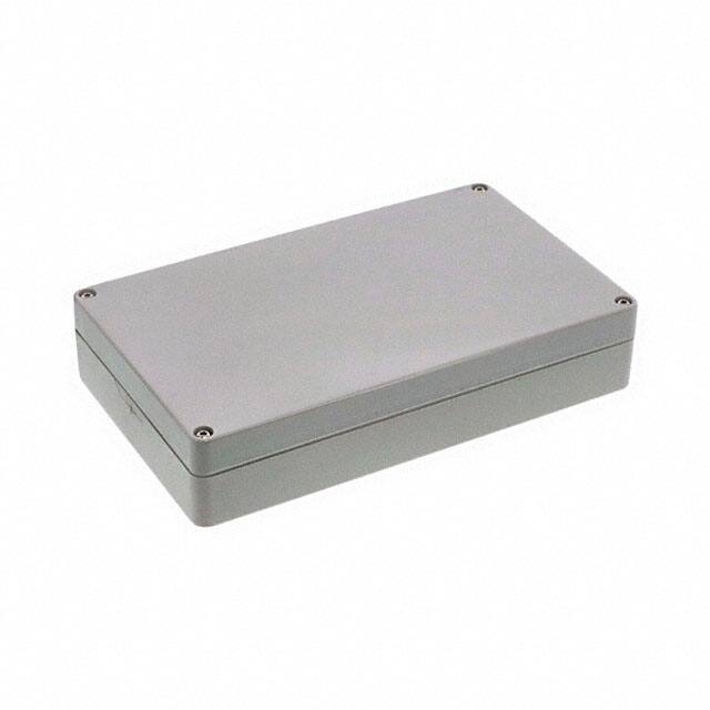 RB85P06G10G BOX PLASTIC GRAY