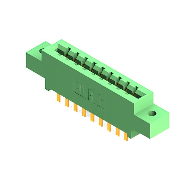 337-018-500-802 CONN EDGE DUAL FMALE 18POS 0.156