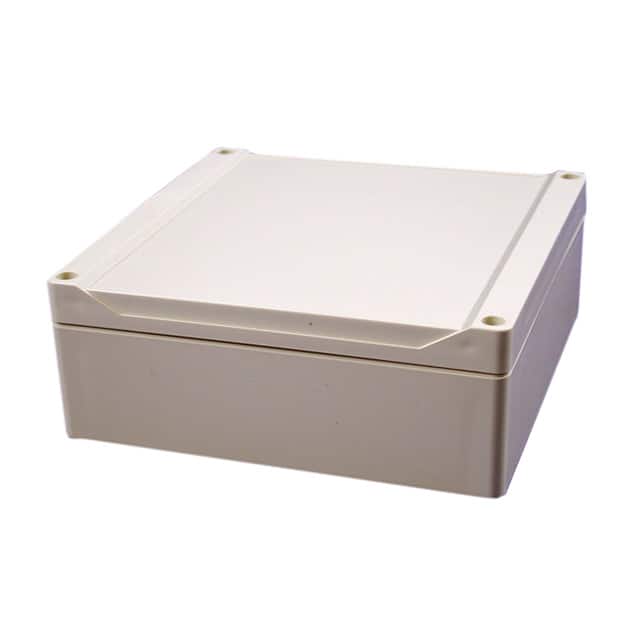 1555R2GY BOX PLAS GRAY 6.299"L X 6.299"W