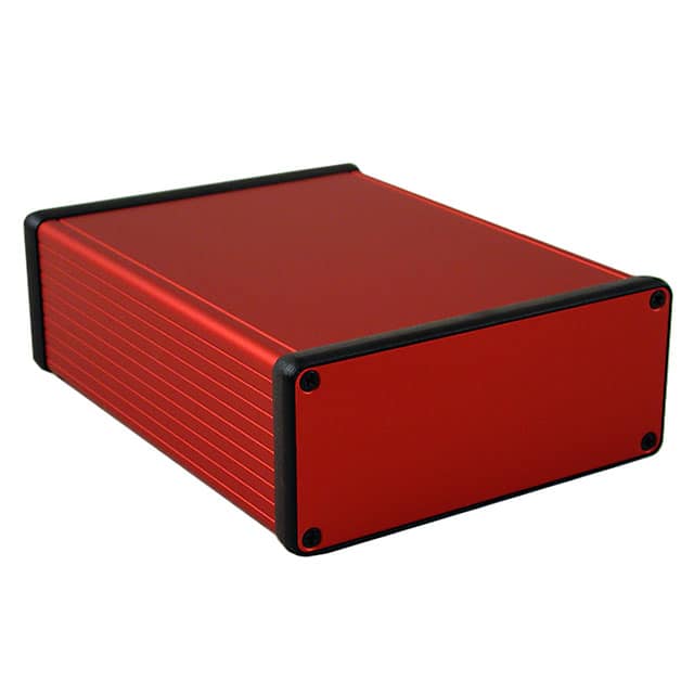1455Q1601RD BOX ALUM RED 6.299"L X 4.921"W