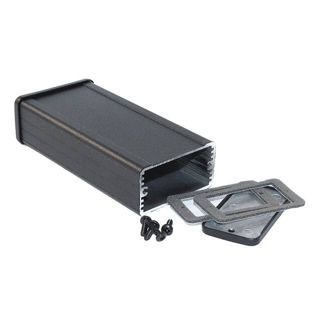 1457C1201EBK BOX ALUM BLACK 5.061"L X 2.441"W