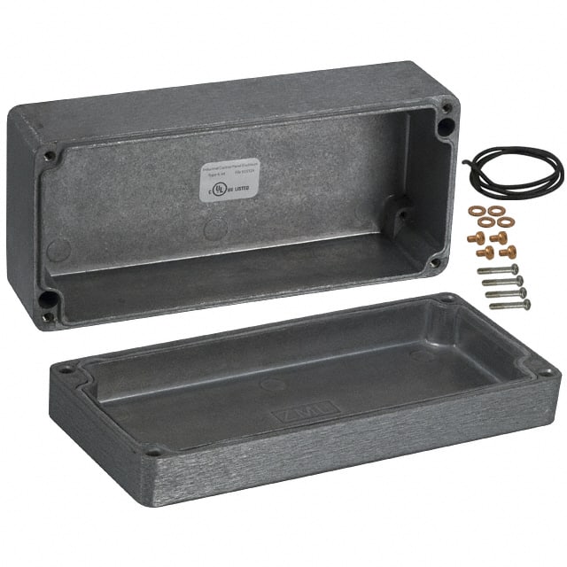 1590Z135 BOX ALUM UNPTD 6.890"L X 3.150"W