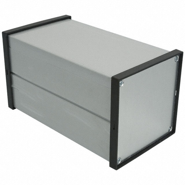 EX-4542 BOX ALUM BLACK/SLV 6.96"LX3.78"W