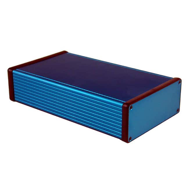 1455Q2201BU BOX ALUM BLUE 8.661"L X 4.921"W