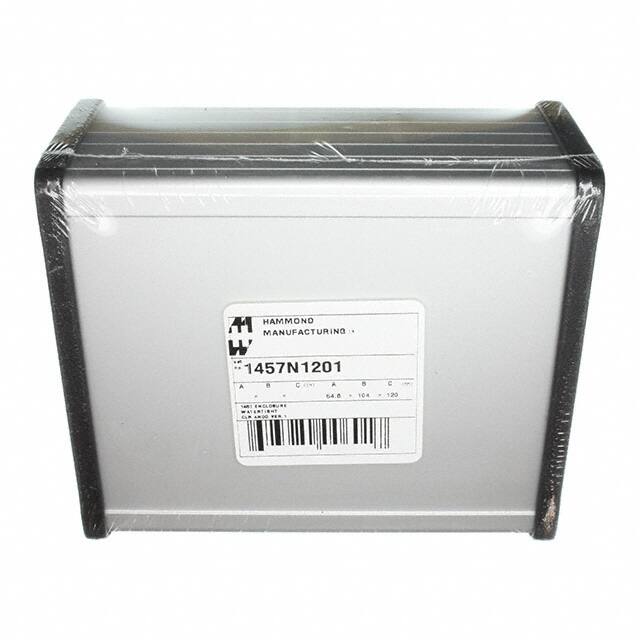 1457N1201 BOX ALUM NAT 5.079"L X 4.252"W
