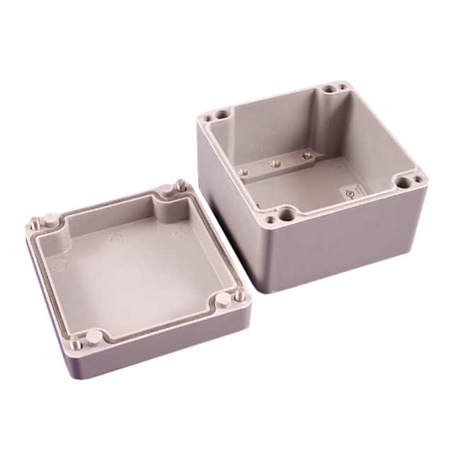 1590ZGRP121 BOX FIBERGLASS GRAY 4.72" X 4.8"