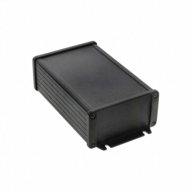 1457N1602EBK BOX ALUM BLACK 6.811"L X 4.252"W