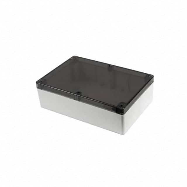 1554X2GYSL BOX PLAS GRY/SM 11.81"L X 7.87"W