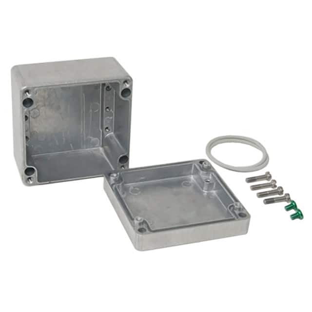 011212088 BOX ALUM UNPAINTED 4.8"LX4.72"W