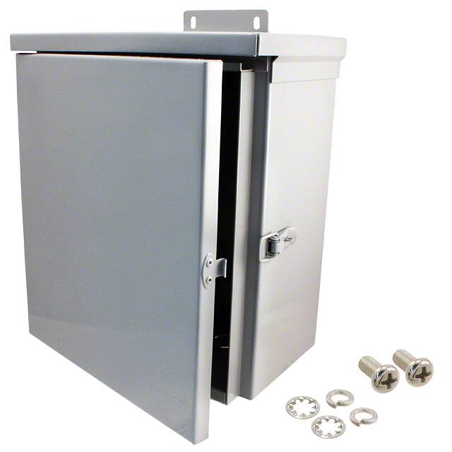 N3R-5806 BOX STEEL GRAY 10"L X 6"W