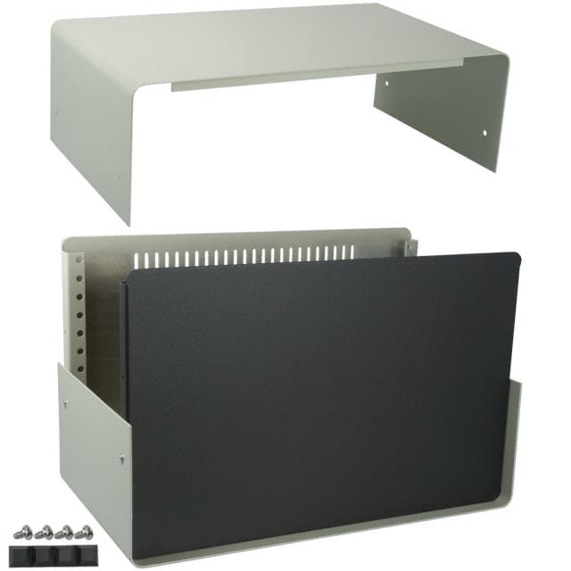 1401N BOX STEEL OFF WHT 8"L X 14"W