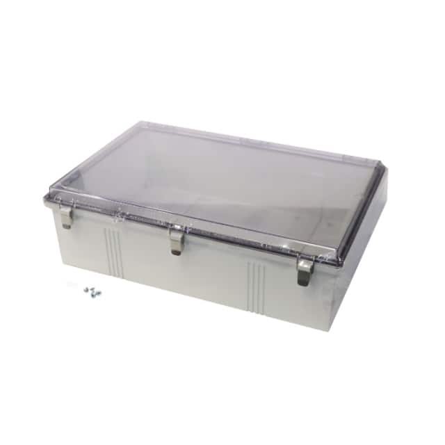 PTQ-11077-C BOX PLAS GRY 15.750"L X 23.620"W