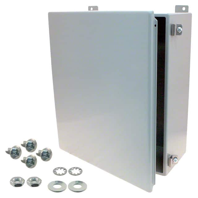 1414PHO6 BOX STEEL GRAY 16"L X 14"W