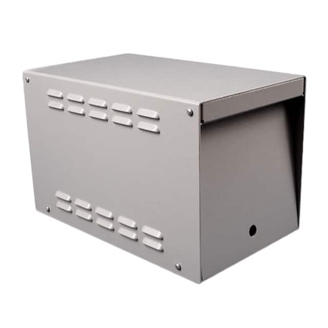 516-0010 BOX ALUM GRAY 14.450"L X 8.760"W